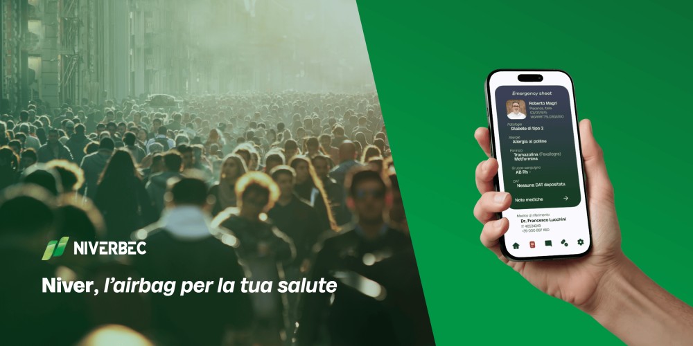 Campagna equity crowdfunding Niver &ndash; L&rsquo;Airbag Digitale per la Salute