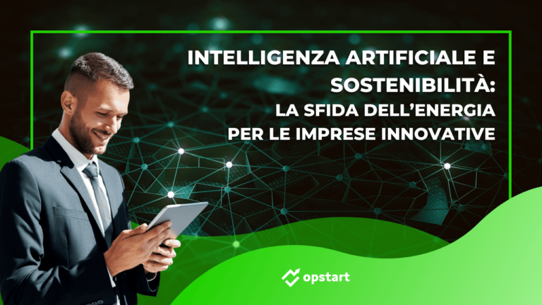 Intelligenza artificiale e sostenibilità: la sfida dell’energia per le imprese innovative