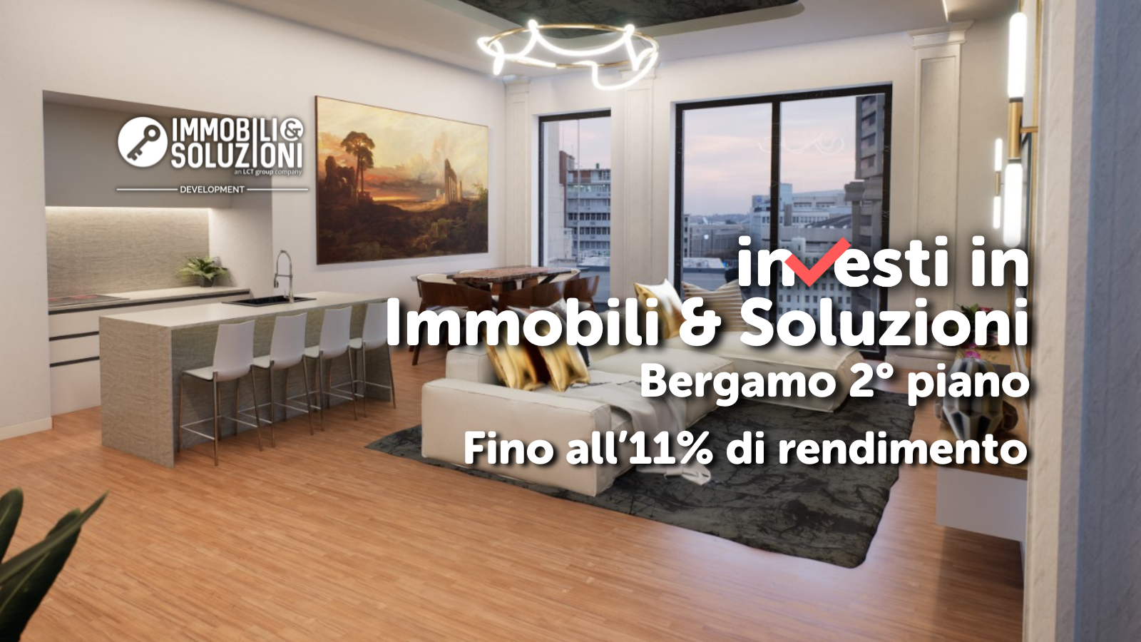 Campagna equity crowdfunding Immobili e Soluzioni - Bergamo, 2° piano TRANCHE 2