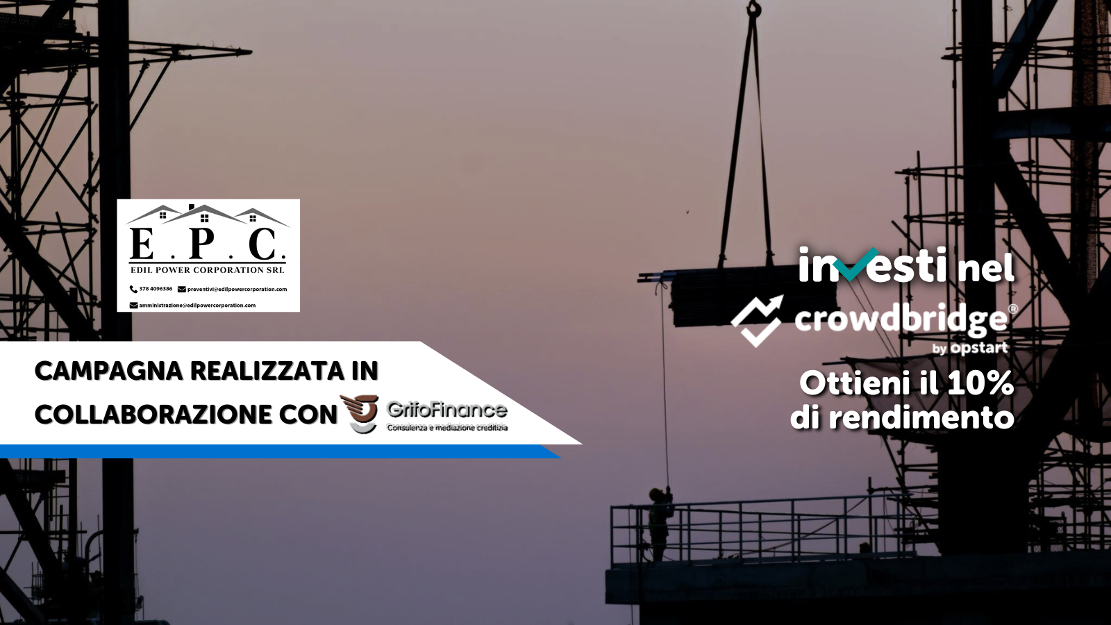 Campagna equity crowdfunding Edil Power Corporation