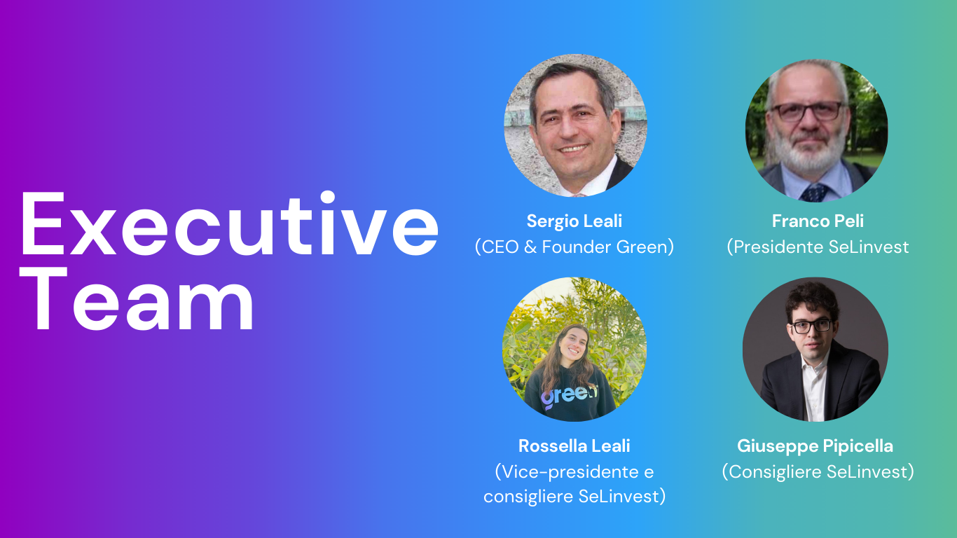 immagine di team con job title per la campagna di equity crowdfunding di selinvest