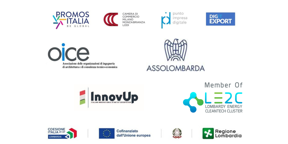 immagine con loghi dei partner di hub project italia per la campagna di equity crowdfunding
