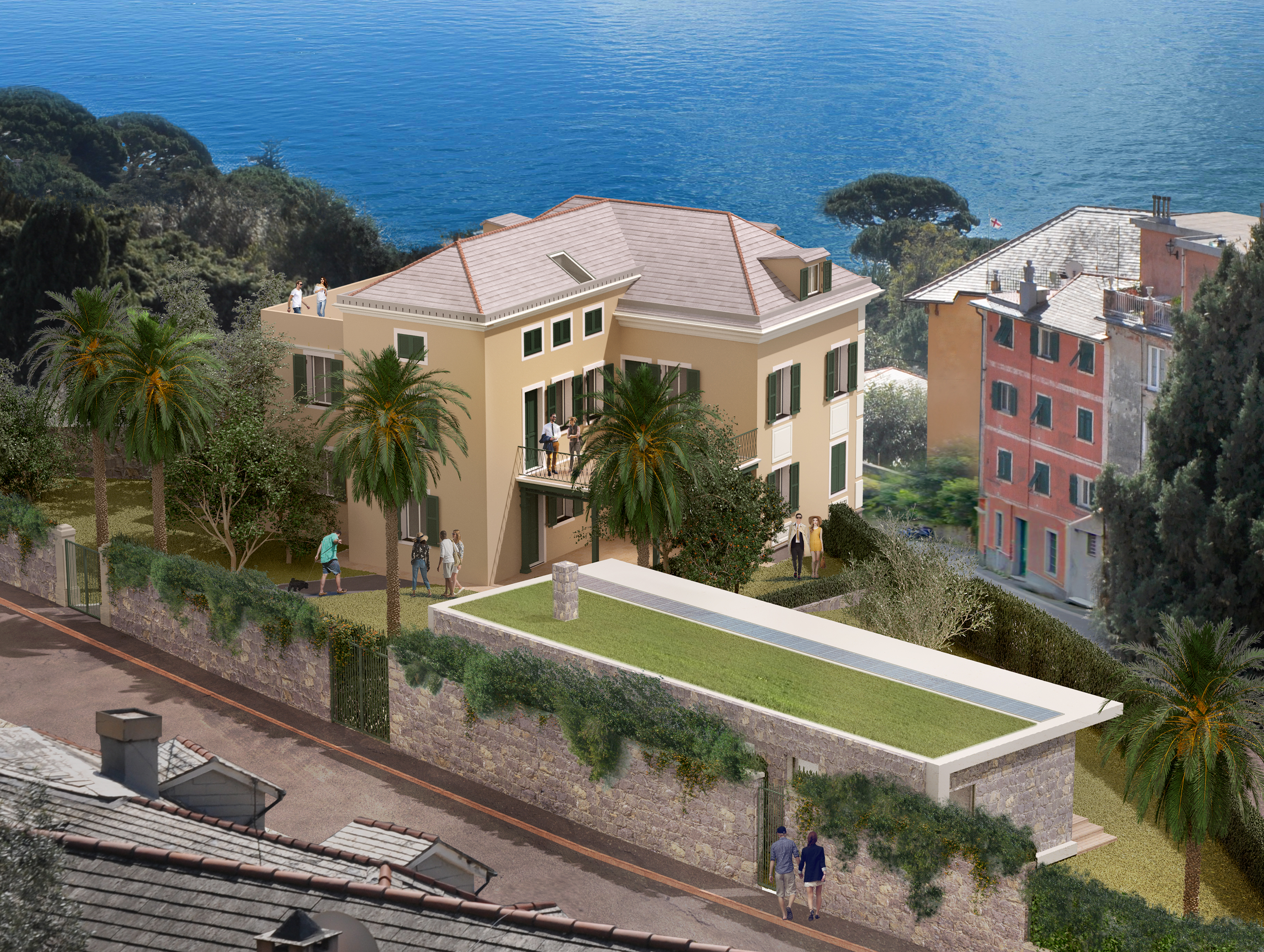 rendering progetto Sant'Ilario by Co.r.ed Srl, lending crowdfunding su Opstart